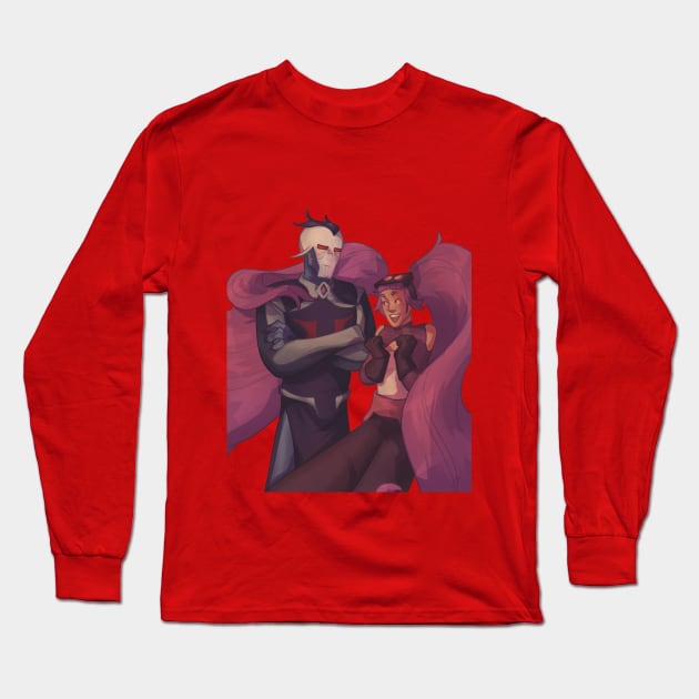 she ra princess of power entrapdak Long Sleeve T-Shirt by LaSark